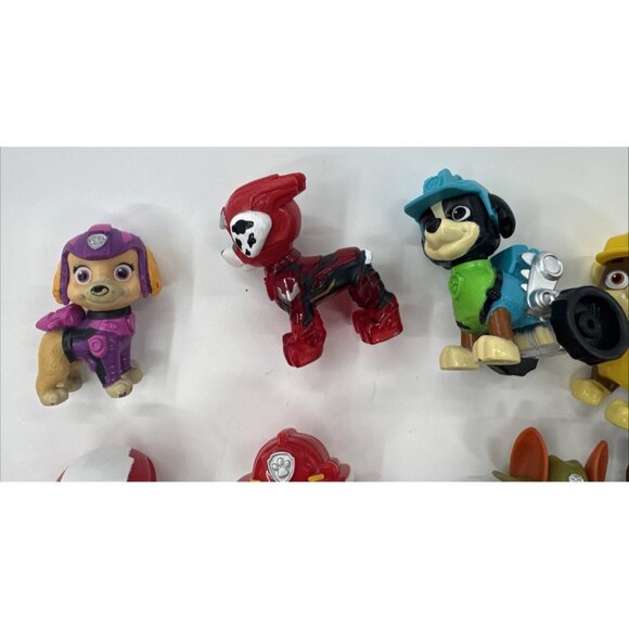 Paw Patrol Pups Dogs Figures Lot of 15 Mini Chase Marshall Ryder Mini - Picture 6 of 11